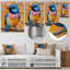 Oiseau rossignol bleu sur branche - oiseau, art mural-1763453498-1763453496