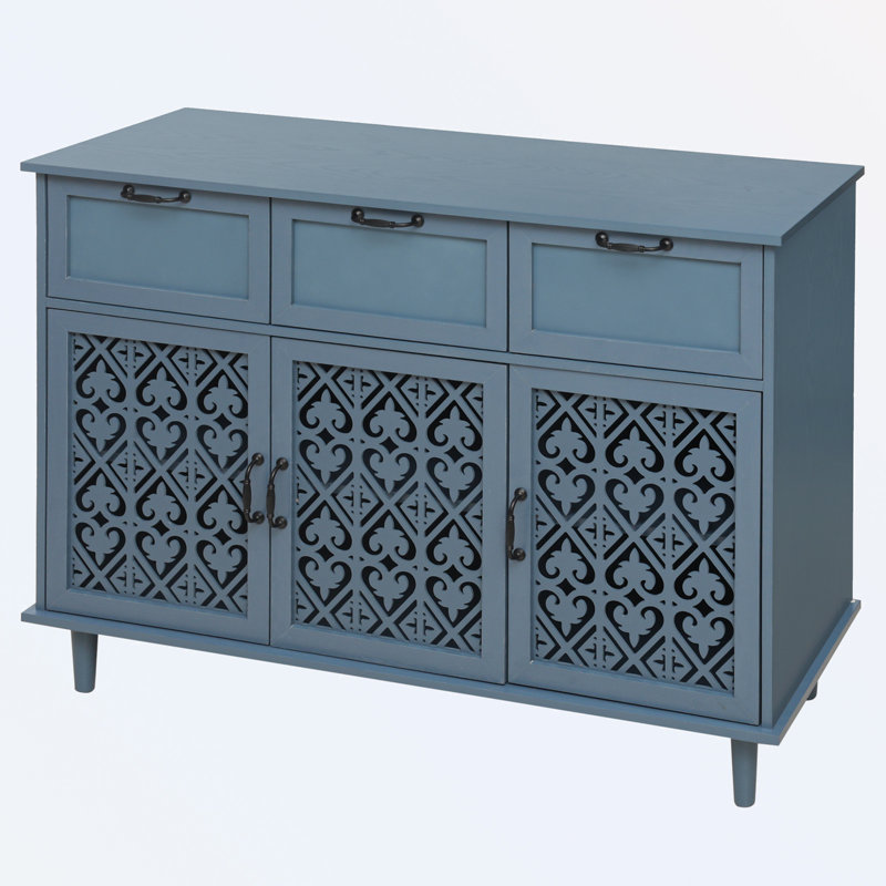 Buffet 47,24 po, Bleu