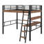 Lit mezzanine en métal avec bureau intégré-1569788038