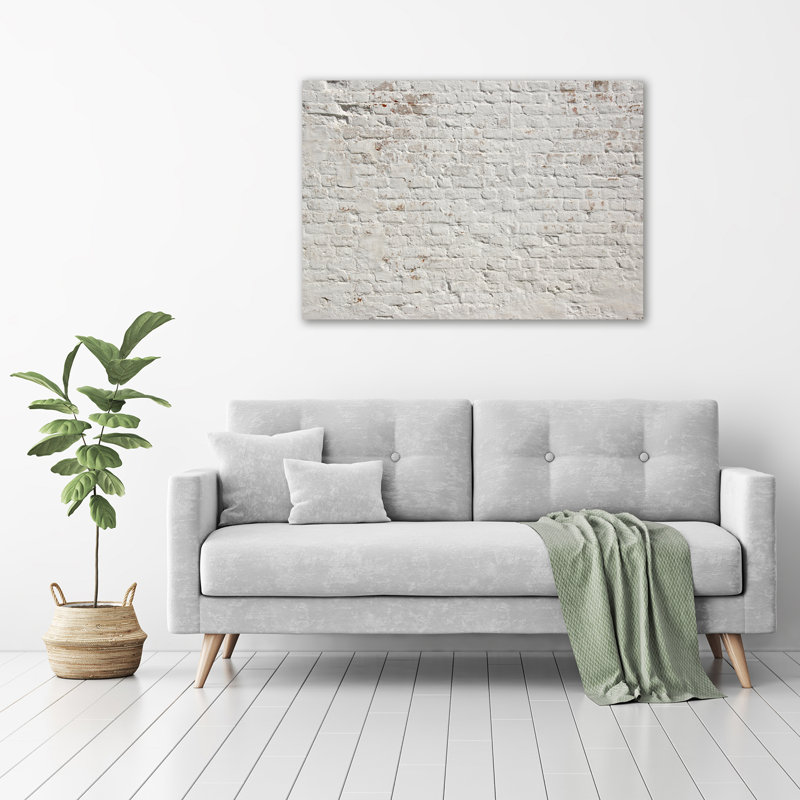 Brick Wall - Wrapped Canvas Print