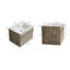 Frida 23.63'' Single Bathroom Vanity with Engineered Stone Top-93572587