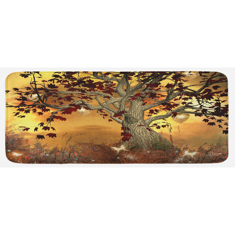 Tapis de cuisine tree