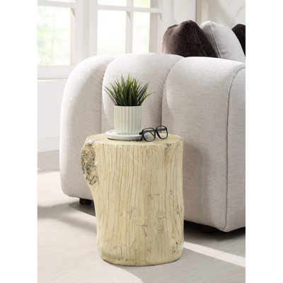 Table de style moderne en béton brun naturel - Idéale pour la décoration intérieure