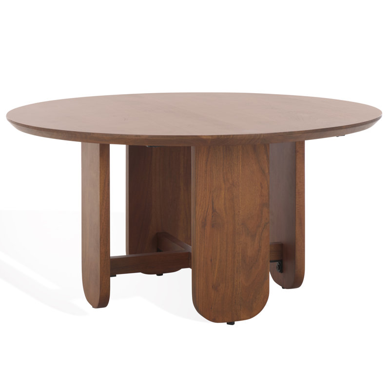 Carrico Round Wood Coffee Table