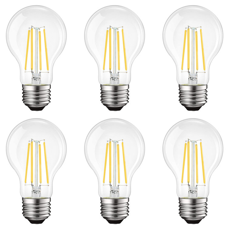 Equivalent A19 E26/Medium (Standard) Dimmable LED Smart Bulb