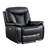 Saneela 40" Wide Modern Breathable Leather Power Recliner with Durable Diamond Stitching & USB-1677100331