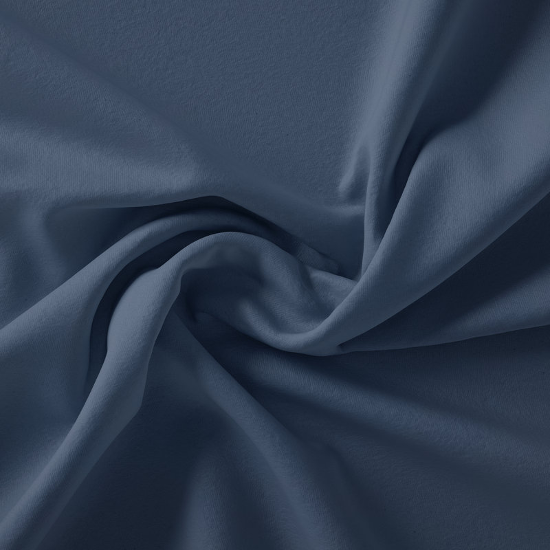 Ensemble de 2 taies d'oreiller en microfibre ultra douce, Taie d'oreiller très grande, Bleu marine