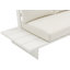 Canapé modulaire d'extérieur de 129,5 po avec coussins-88140365-88140366