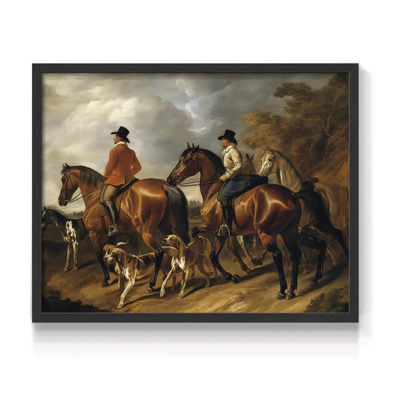 Faune - LX - Reproduction encadrée - Restickable, Noir, noir, noir, noir, H 22 po x l 28 po
