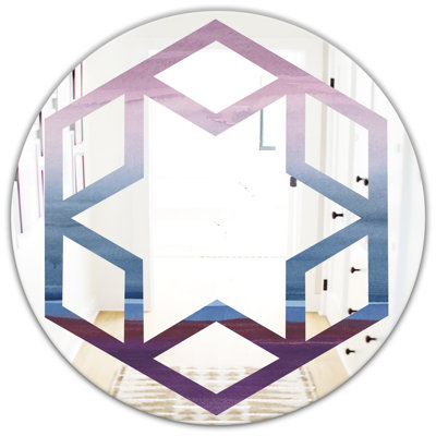 Miroir mural Hexagon Star Rock Landscape III