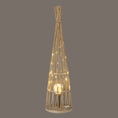 Andrian Wicker Candle Accessories