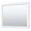 Base de meuble-lavabo simple autoportante de 47,25 po avec miroir de 46 po Miranda-58038123