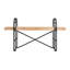 Banc en bois et métal Eitri-741798921