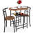 Dismukes 2 - Person Four Leg Dining Set-767518222-767518223-727511947