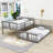 Dextra Kids Twin Over Twin Bunk Bed-732737782