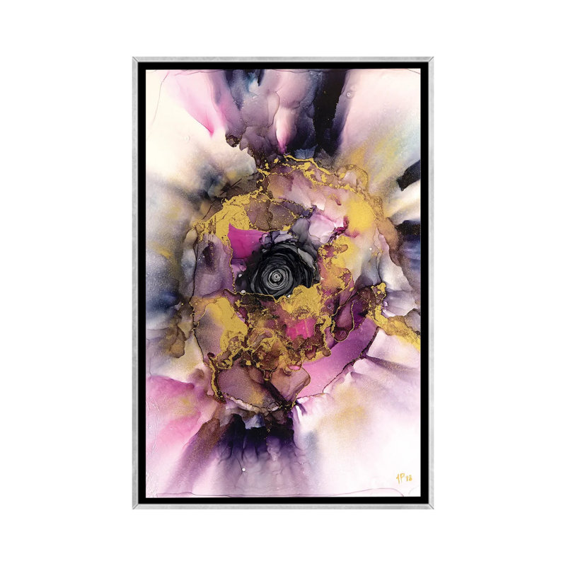 The Daydream by Jamie Pomeranz - Painting, Silver Framed, No Mat, 40" H x 26" W x 1.5" D