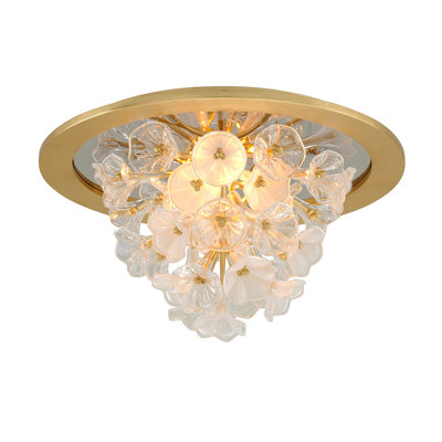 Plafonnier encastré 21,75 po Jasmine