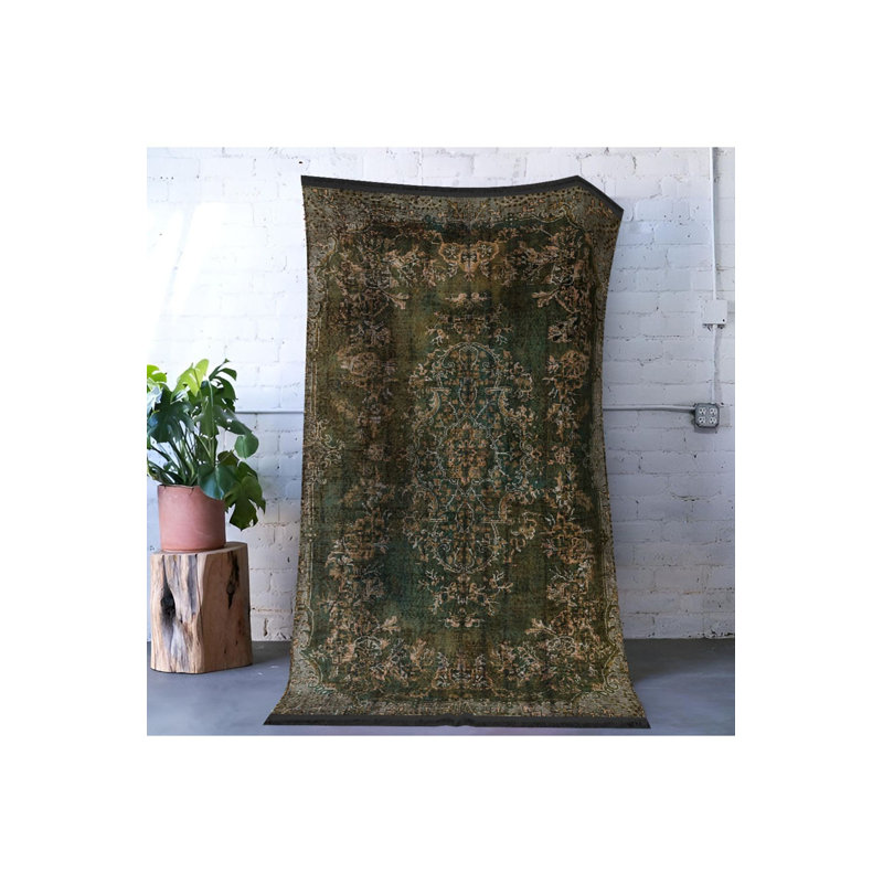 Tapis décoratif lavable en machine, Tapis de couloir 2 pi 6 po x 9 pi 10 po inclus