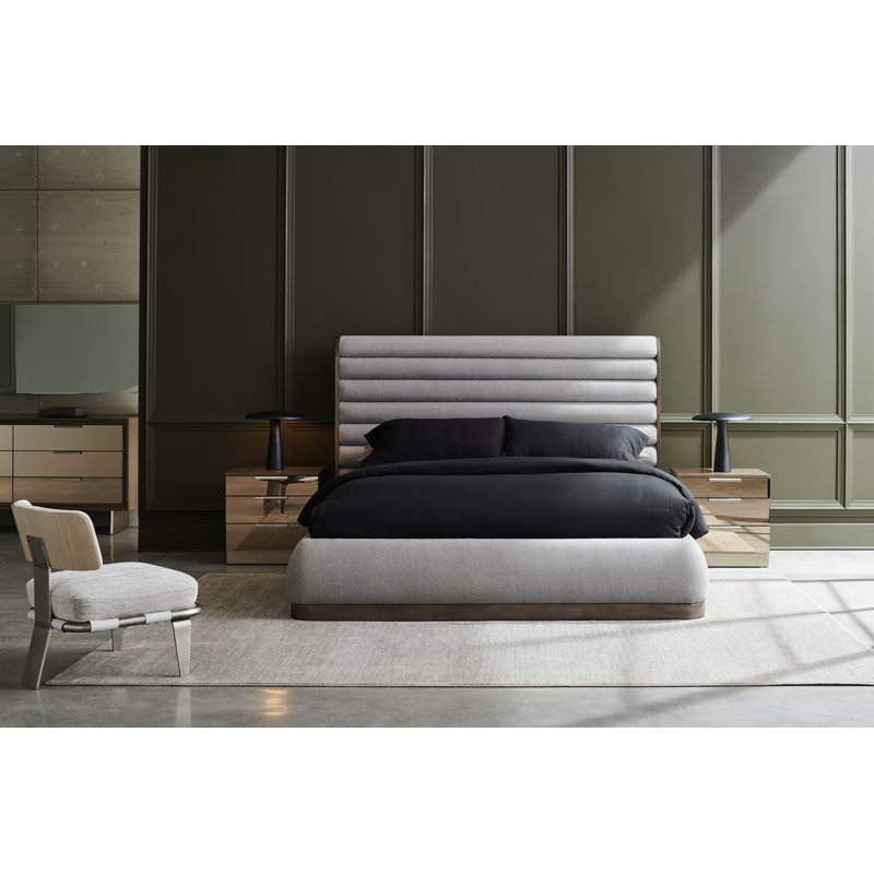 La Moda Upholstered Bed, King