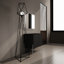 Meuble-lavabo moderne avec portes en chêne foncé 36 po-5604744