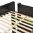 Wood Bed With Height-Adjustable Desk,Wardrobe,Ample Storage Space,And RGB Light-1379693544