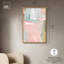 Berceuse en toile rose, art pastel coloré par Art Remedy-107456880-107456886