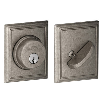 Single Cylinder Deadbolt with Addison Trim