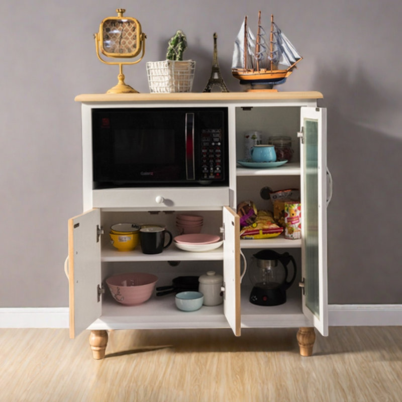 Nordic style multi-purpose accent cabinet