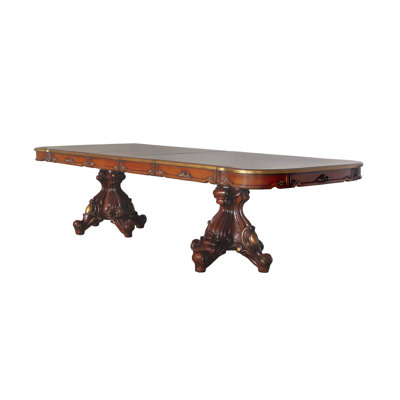 Edicott Honey Oak Rectangular Extendable Dining Table
