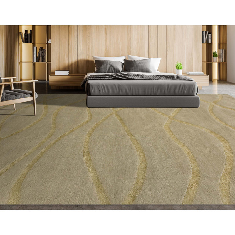 Abstract Area Rug, Rectangle 4' x 6'