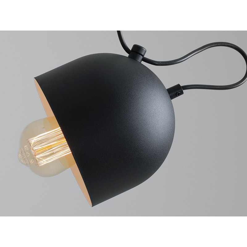 Allan 1 - Light Dome Pendant, Black