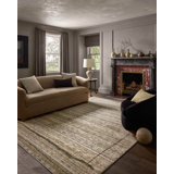 Jeremiah Brent x Loloi Bleecker Natural / Charcoal Area Rug