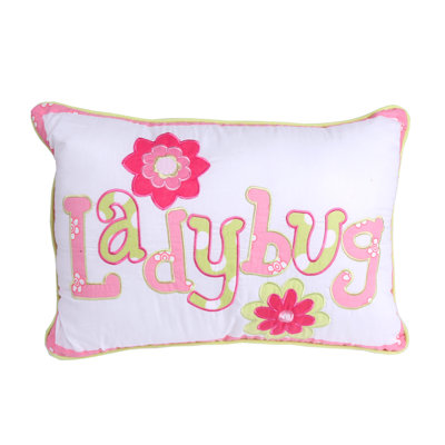 Coussin en coton Ladybug