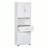 Large Storage Space Tilt-Out Laundry Hamper and Upper Storage Cabinet