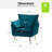 Toulouse Upholstered Armchair-602168943