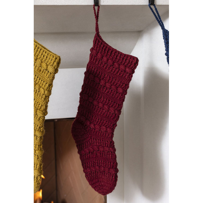 Wool Stocking, Red
