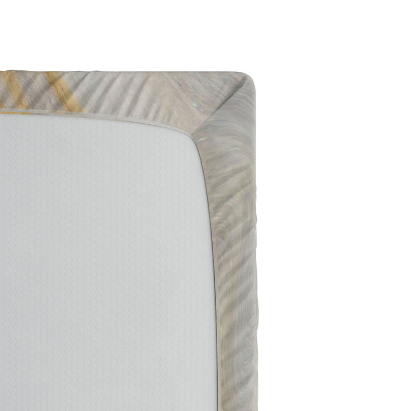 Microfiber Abstract Fitted Sheet, Twin XL Fitted Sheet