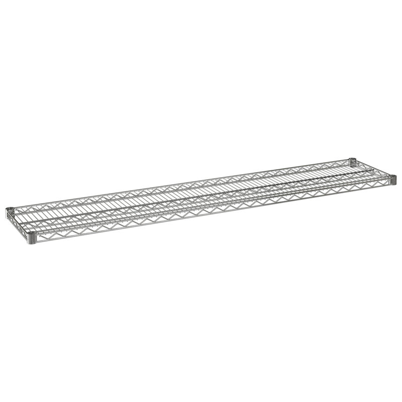 Wire Shelf, Polyseal, 1" H x 72" W x 14" D