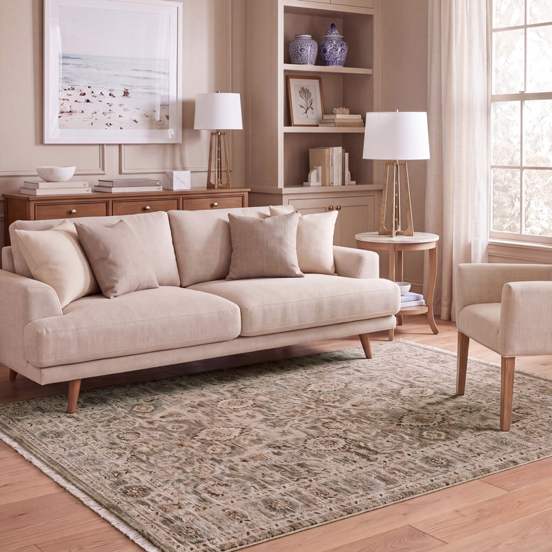 Crystal 312 Performance Oriental Rug, Rectangle 5'-3 x 7'-6
