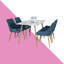 Belue 4 -Person Dining Set-40632069-40632072