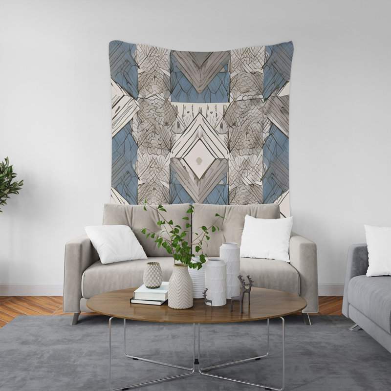 Tapisserie murale, H 88 po x l 104 po