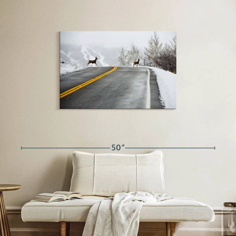 Mehar Deer Crossing Road, H 24 po x l 36 po