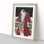 Man with a Sword by Katsukawa Shunko - Picture Frame Painting Print-55575798-55575797