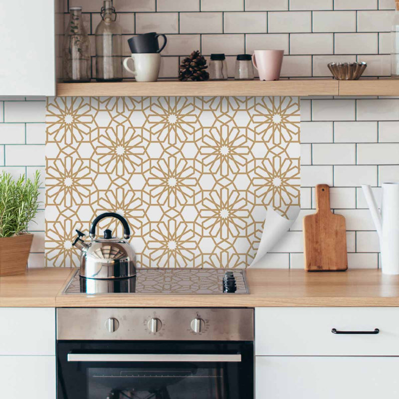 Cabrera 60cm W x 120cm L PVC Peel and Stick Panel
