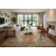 Tapis oriental floral classique en laine noué à la main 9 pi 5 po x 13 pi 0 po