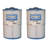 C-7350 Replacement Cartridge Filters 50 Sq Ft Caldera Spas New Style Filters