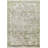Solar Abstract Machine Made Power Loomed Viscose;Acrylic Area Rug in Olive Green-77310836