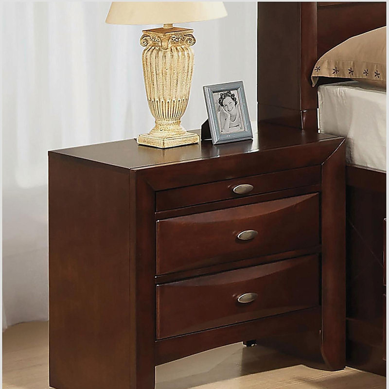 Table de chevet 1pc, Cerisier