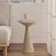 Solid Wood Pedestal End Table-2121780803-2121780797
