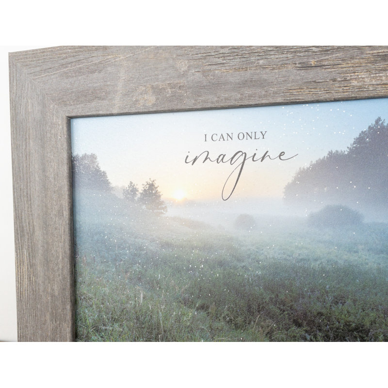 «I Can Only Imagine Fog», cadre photo